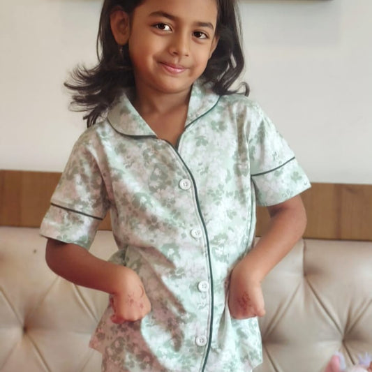 Girls 2-Piece Organic Cotton Sleepwear Set