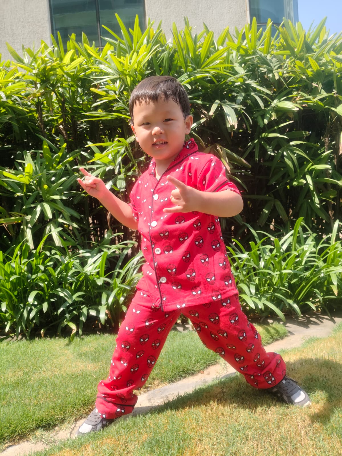 Boys 2-Piece Organic Cotton Sleepwear Set