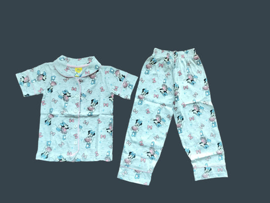 Girls 2-Piece Organic Cotton Sleepwear Set