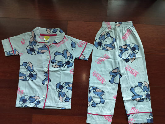 Girls 2-Piece Organic Cotton Sleepwear Set