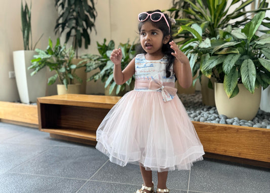 Girls' party dress