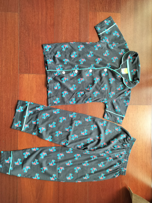Boys 2-Piece Organic Cotton Sleepwear Set