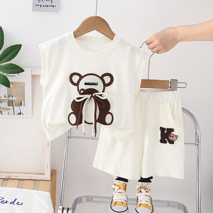 Shark n Dino Kids' Teddy Bear Outfit Set