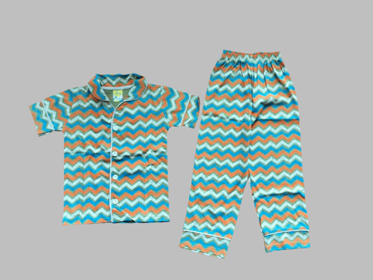 Boys 2-Piece Organic Cotton Sleepwear Set